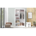 Szafa Carmen 120 Biały/Marmur Bianco