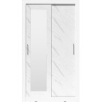 Szafa Carmen 120 Biały/Marmur Bianco