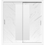 Szafa Carmen 200 Biały/Marmur Bianco