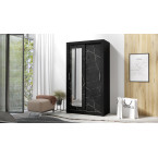 Szafa Carmen 120 Czarny/Black Royal