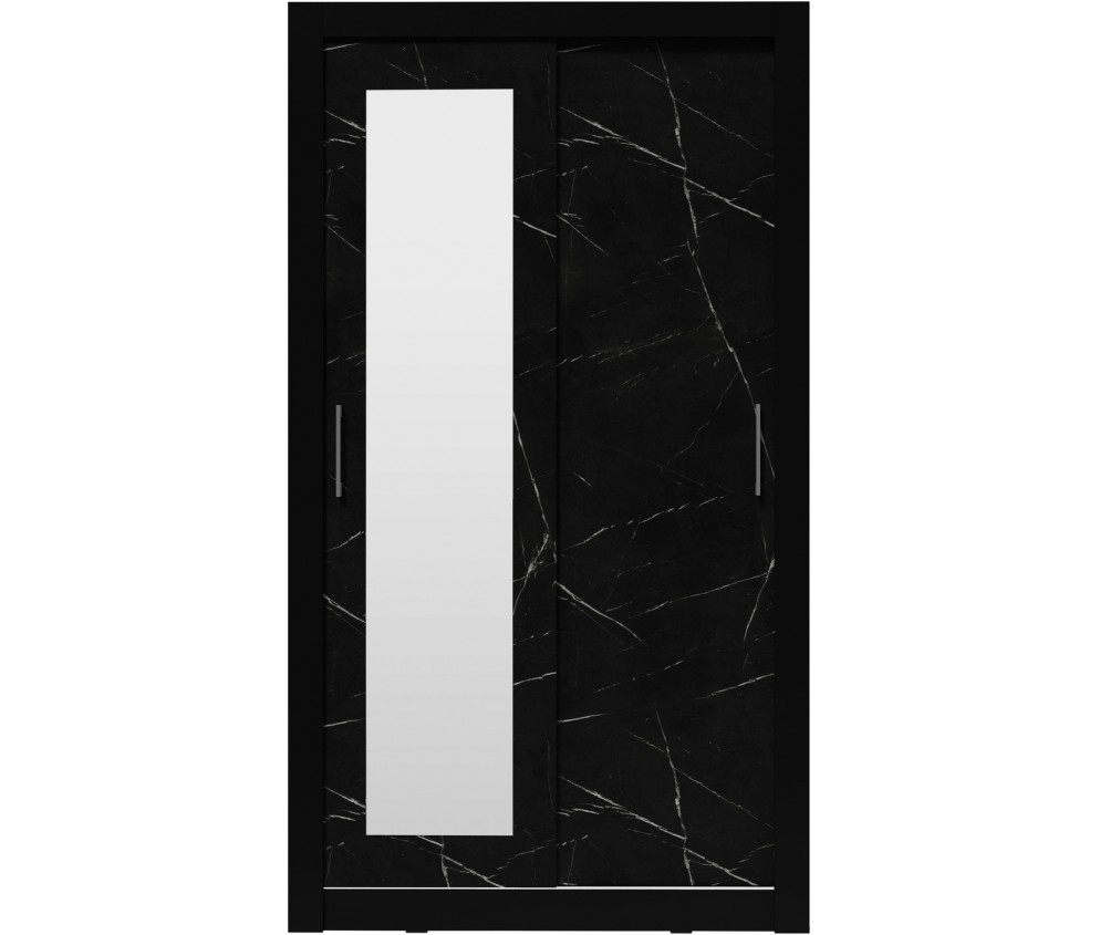 Szafa Carmen 120 Czarny/Black Royal