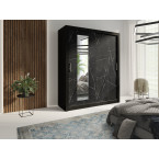 Szafa Carmen 180 Czarny/Black Royal