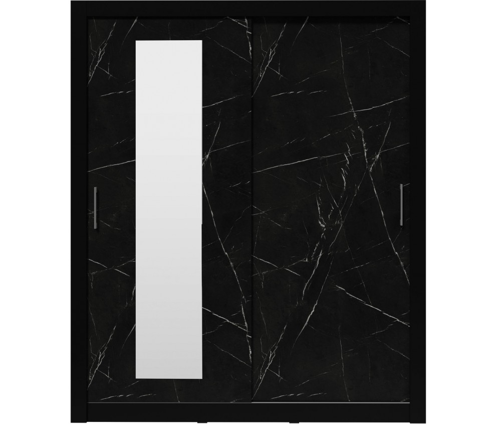 Szafa Carmen 180 Czarny/Black Royal