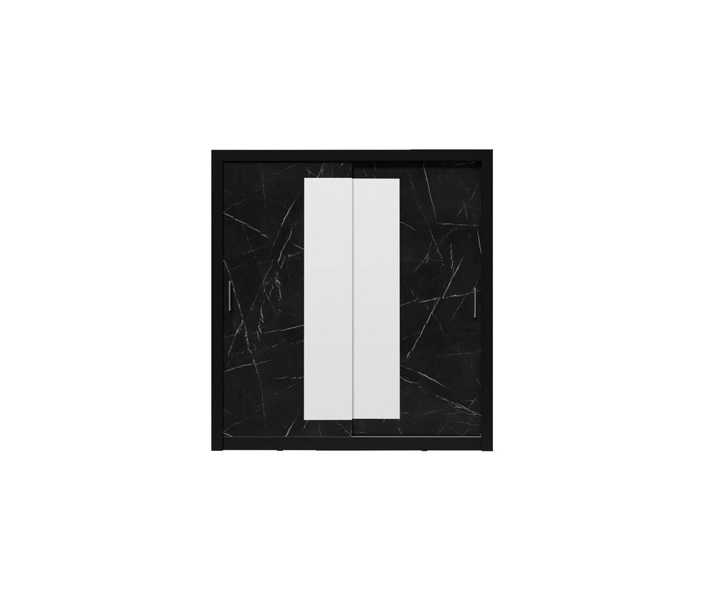 Szafa Carmen 200 Czarny/Black Royal