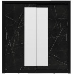 Szafa Carmen 200 Czarny/Black Royal