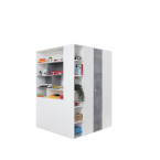 Szafa Sam 135 PRAWA/LEWA Biały Lux/Beton