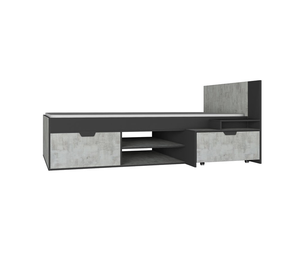 Łóżko Nasti 90 z kontenerem lewe/prawe