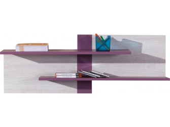 Półka Naomi 110 Sosna Bielona/Viola