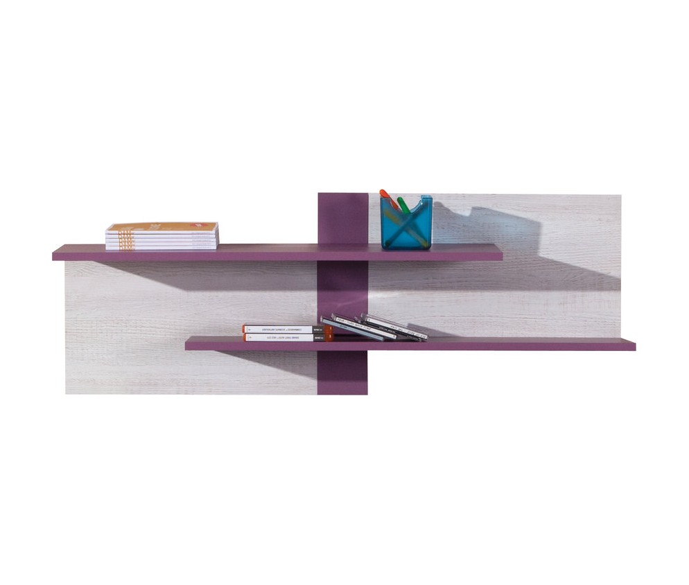 Półka Naomi 110 Sosna Bielona/Viola