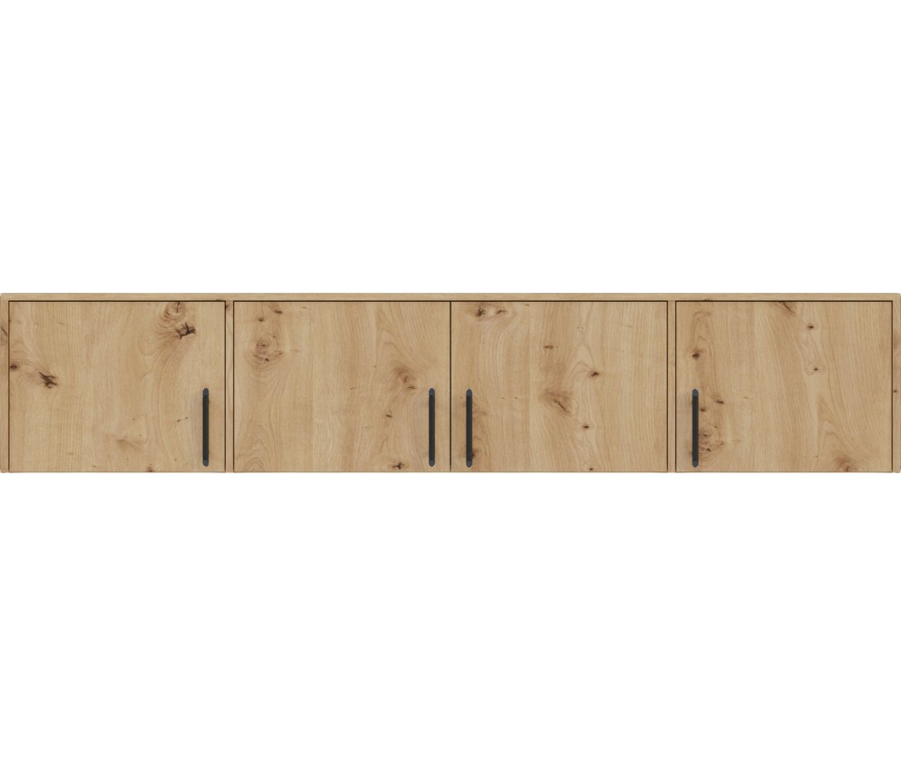 Szafa Simon 200 4D4SZ Dąb Aristan z lustrem