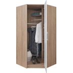 Szafa Simon 95  Dąb Aristan narożna prawa/lewa