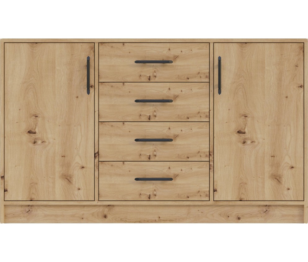 Komoda Simon 140 2D4SZ Dąb Aristan