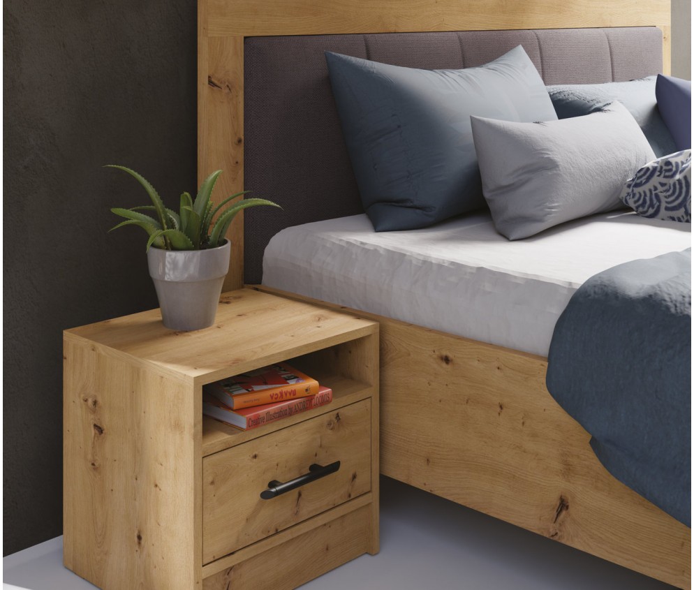 Stolik nocny Simon 40 Dąb Aristan