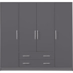 Szafa Simon 200 4D4SZ Antracyt