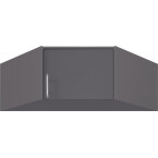 Szafa Simon 95  Antracyt narożna prawa/lewa