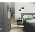 Stolik nocny Simon 40 Antracyt