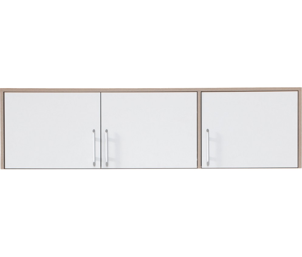 Szafa Simon 150 3D2SZ Dąb Sonoma/Biały Lux