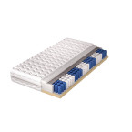 Materac Marcello KOMFORT H4 średnio twardy, 7 stref, koks