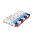 Materac Mirro H4 średnio twardy, 7 stref, pianka profilowana, hypoalergiczny