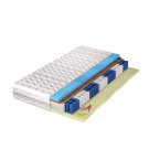 Materac Bono H5/H4 średnio twardy/twardy, kokos, sprężyny kieszeniowe, pianka visco, antyalergiczny