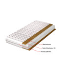 Materac Amanda15 H5 twardy, hypoalergiczny, kokos