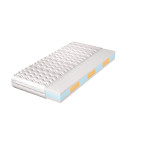 Materac Lily H3 średnio twardy, hypoalergiczny, 7 stref twardości