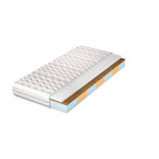 Materac Leyla H3/H5 średnio twardy/twardy, hypoalergiczny, 7 stref twardości, kokos