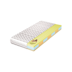 Materac Lenka H4 średnio twardy, hypoalergiczny, 7 stref twardości, pianka visco, pianka wysokoelastyczna