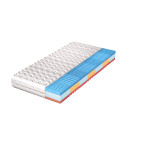 Materac Maja H3 średnio twardy, hypoalergiczny, 7 stref twardości, pianka visco, pianka wysokoelastyczna