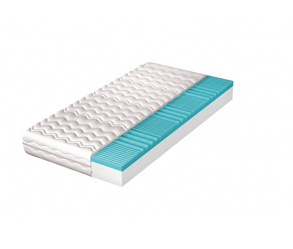 Materac Coma H3 średnio twardy, hypoalergiczny, 7 stref, pianka profilowana