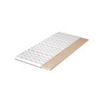 Materac nawierzchniowy Ksenia, pianka wysokoelastyczna, hypoalergiczny, H2