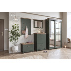 Komoda Evora 1D Zielony/Dąb Lefaks 71