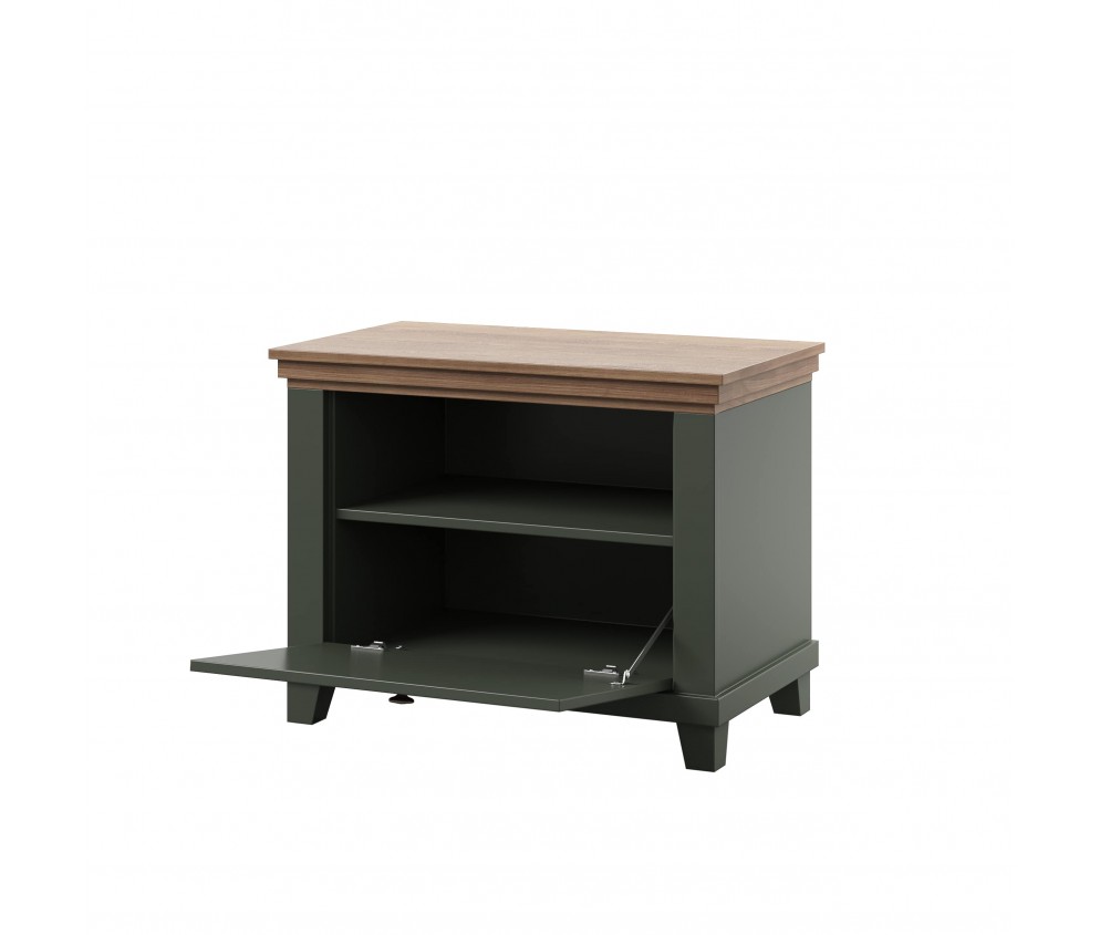 Komoda Evora 1D Zielony/Dąb Lefaks 71