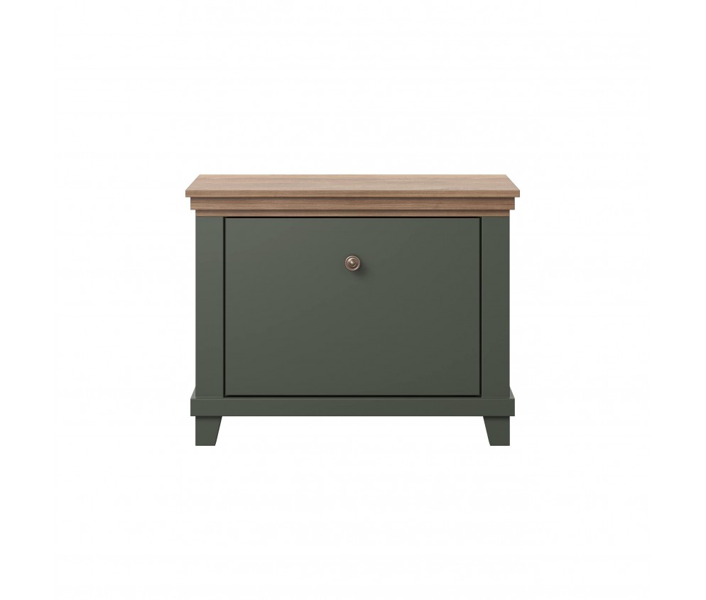 Komoda Evora 1D Zielony/Dąb Lefaks 71