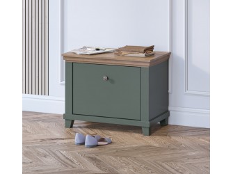 Komoda Evora 1D Zielony/Dąb Lefaks 71