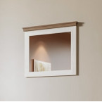 Lustro Evora Biały Abiskoash/Dąb Lefkas  71x60