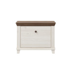 Komoda Evora 1D Biały Abiskoash/Dąb Lefkas 71