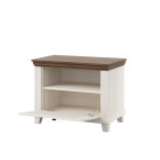 Komoda Evora 1D Biały Abiskoash/Dąb Lefkas 71