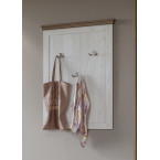 Panel z wieszakami Evora Biały Abiskoash/Dąb Lefkas 71