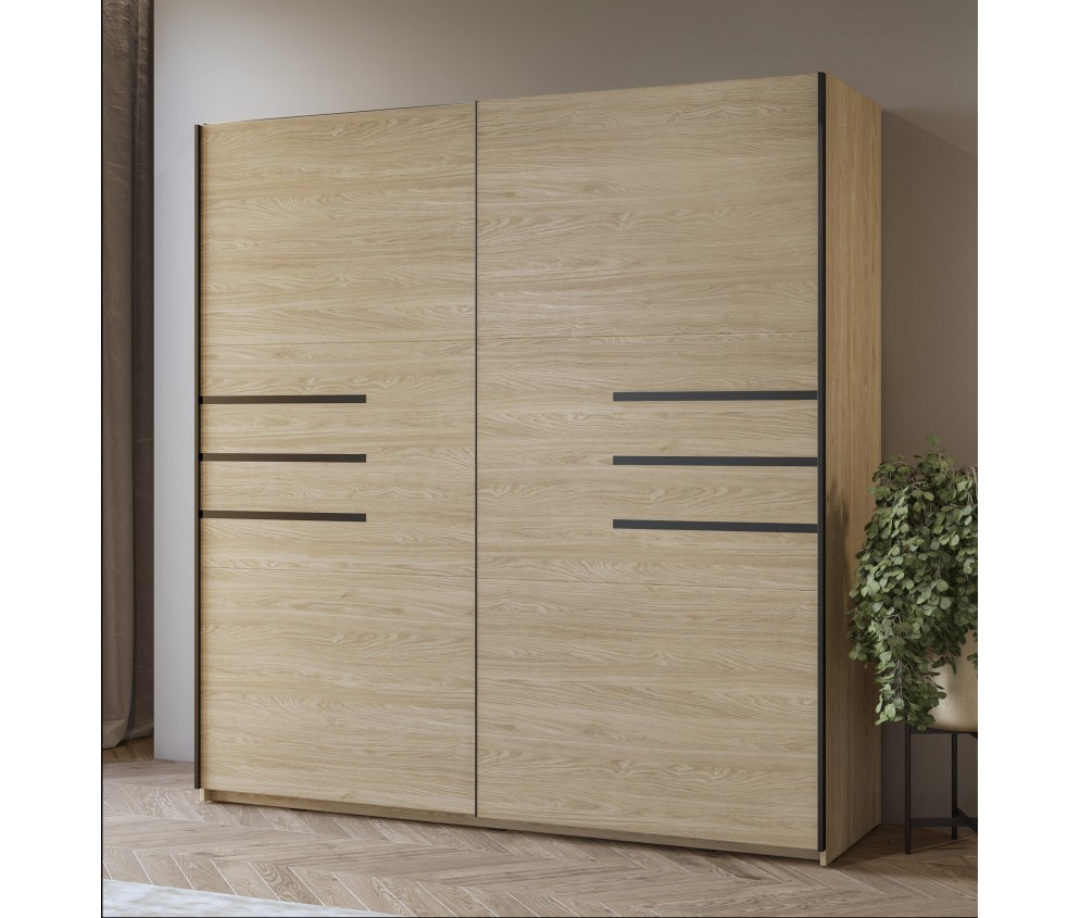 Szafa Lenny przesuwna dąb olejowany 200