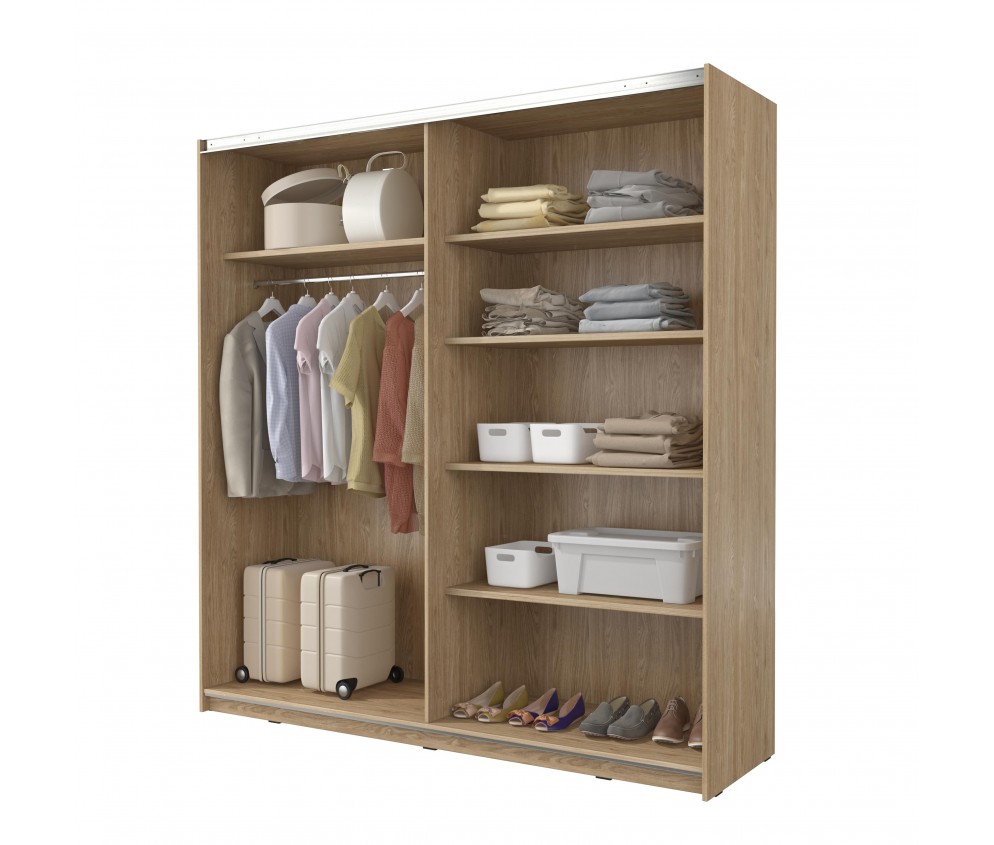 Szafa Lenny przesuwna dąb olejowany 200