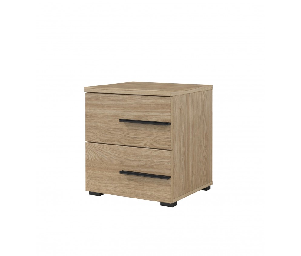 Stolik nocny Lenny 2SZ dąb olejowany 45 prawy/lewy