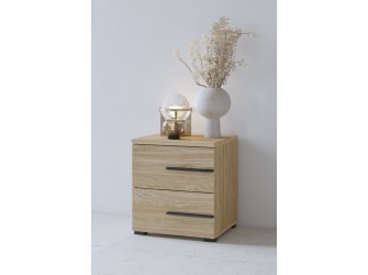 Stolik nocny Lenny 2SZ dąb olejowany 45 prawy/lewy