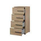 Komoda Lenny 4SZ dąb olejowany 45