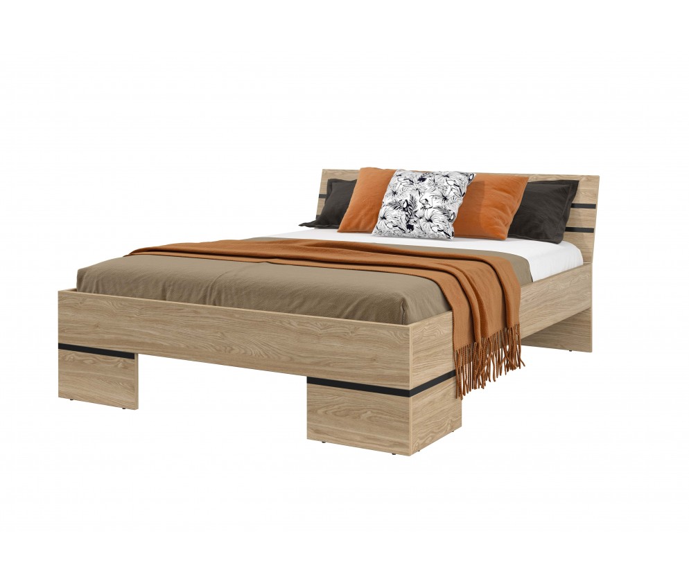 Łóżko Lenny dąb olejowany 160