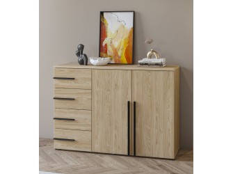 Komoda Lenny 2D4SZ dąb olejowany 134