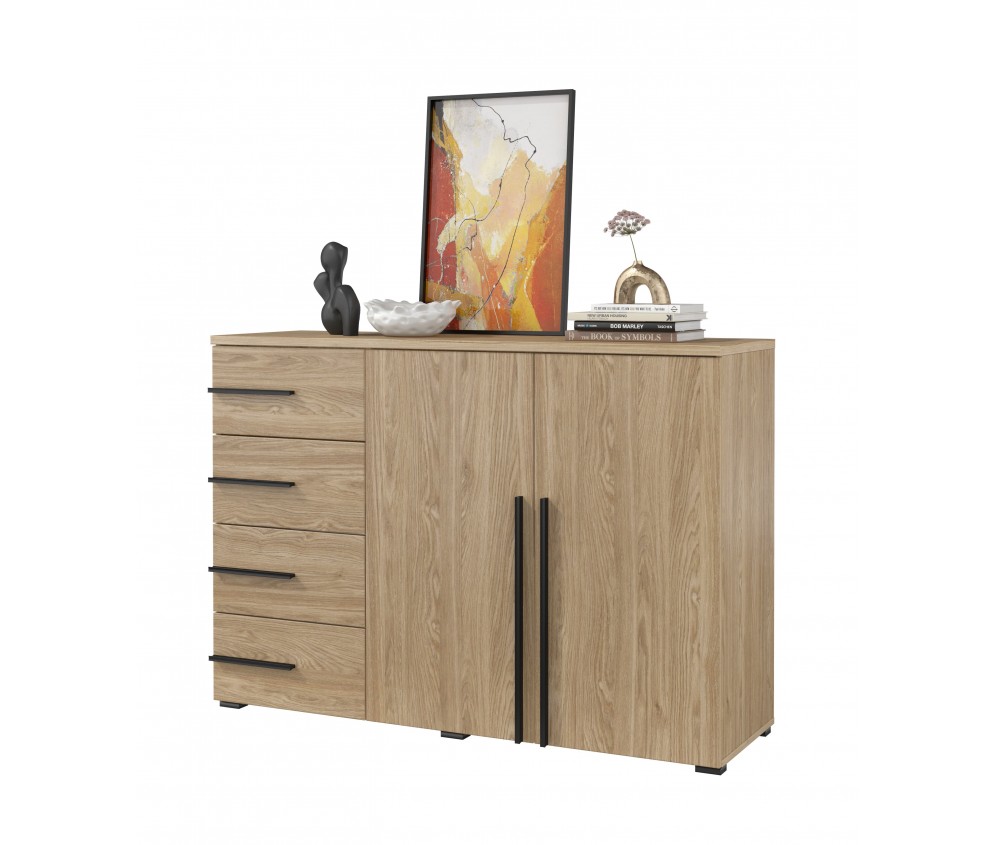 Komoda Lenny 2D4SZ dąb olejowany 134