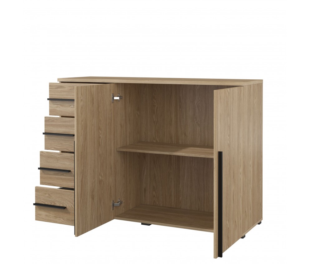 Komoda Lenny 2D4SZ dąb olejowany 134