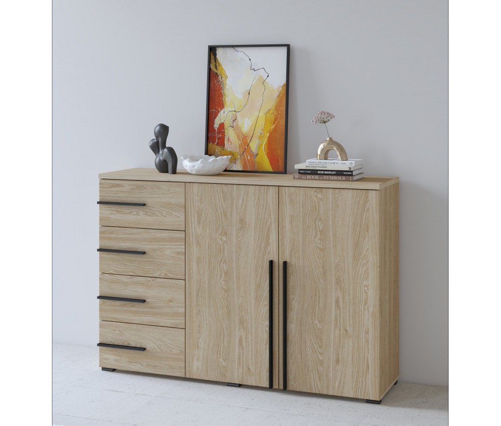 Komoda Lenny 2D4SZ dąb olejowany 134