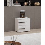 Stolik nocny Lenny 2SZ biały 45 prawy/lewy